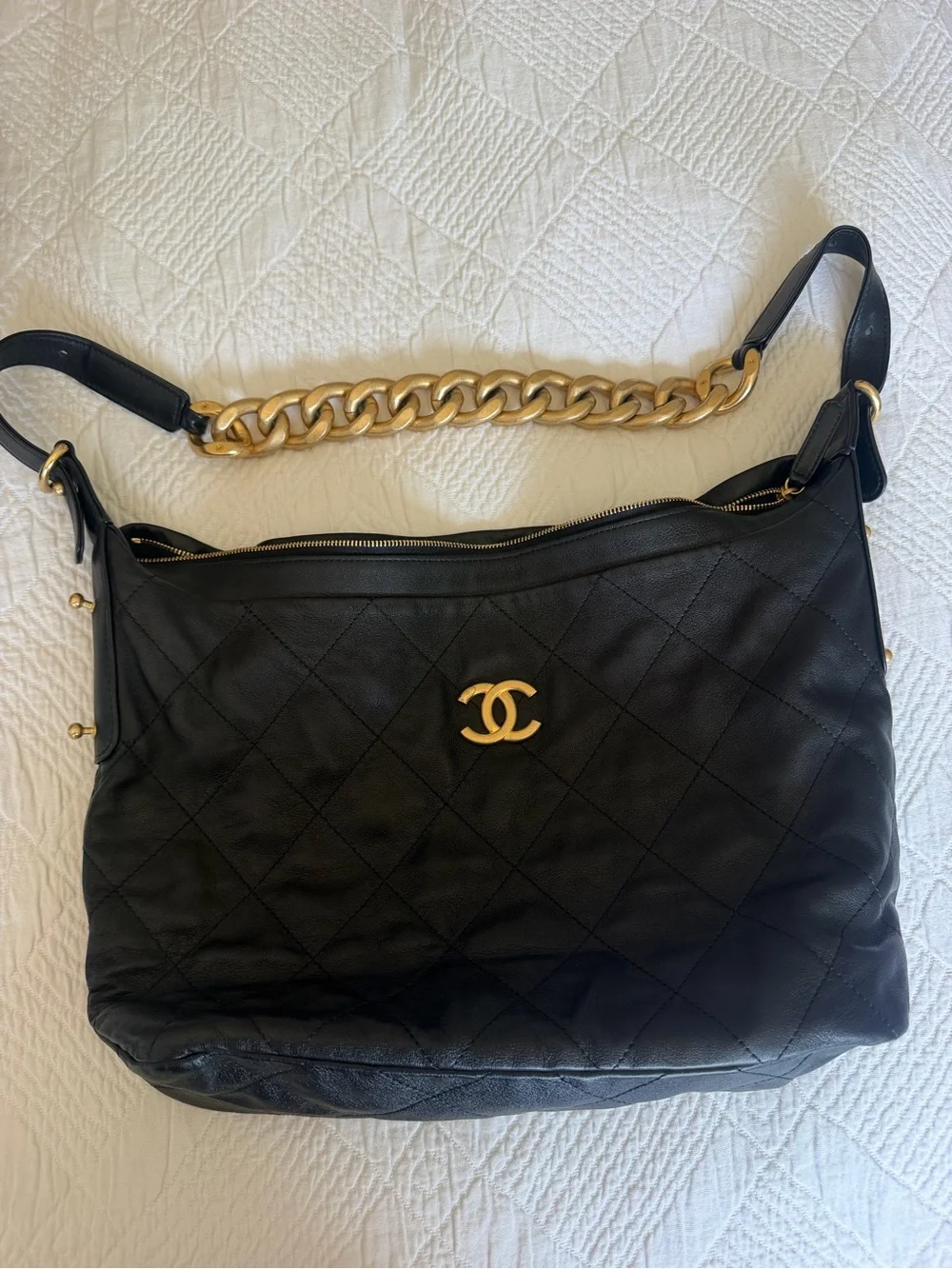 CHANEL daily belted